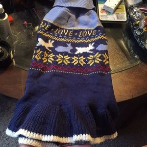 Ellen Degeneres Dog Sweater Dress